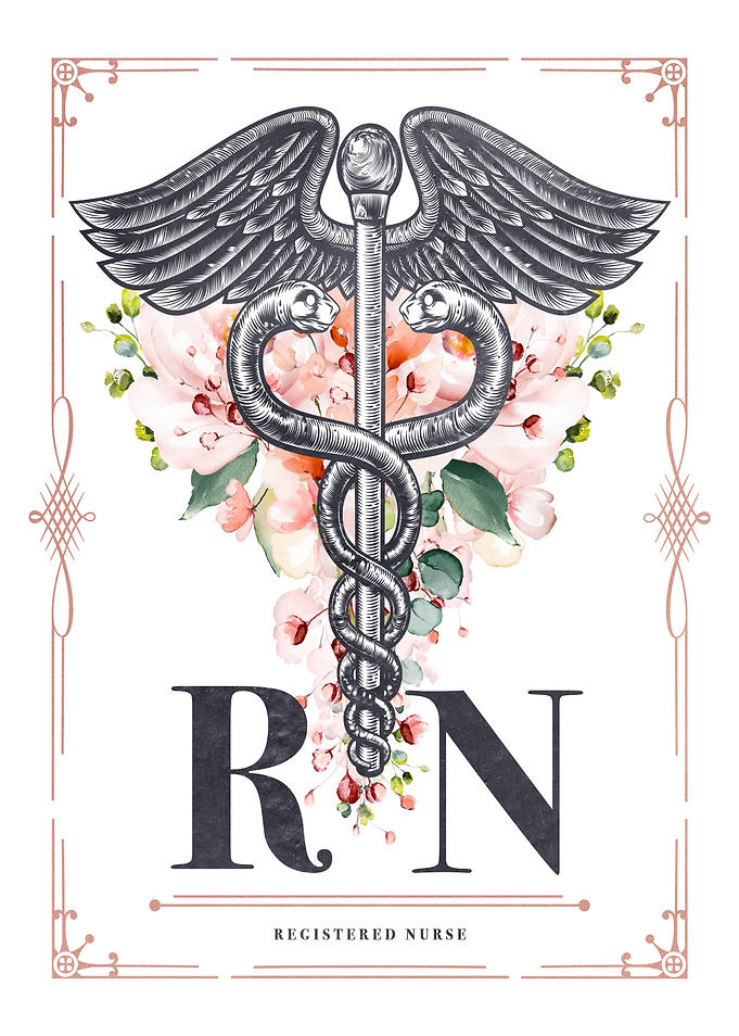 RN with Flowers