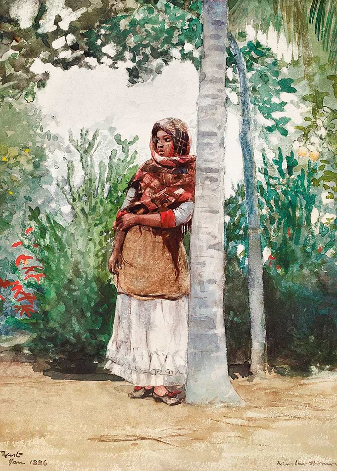 Under a Palm Tree 1886