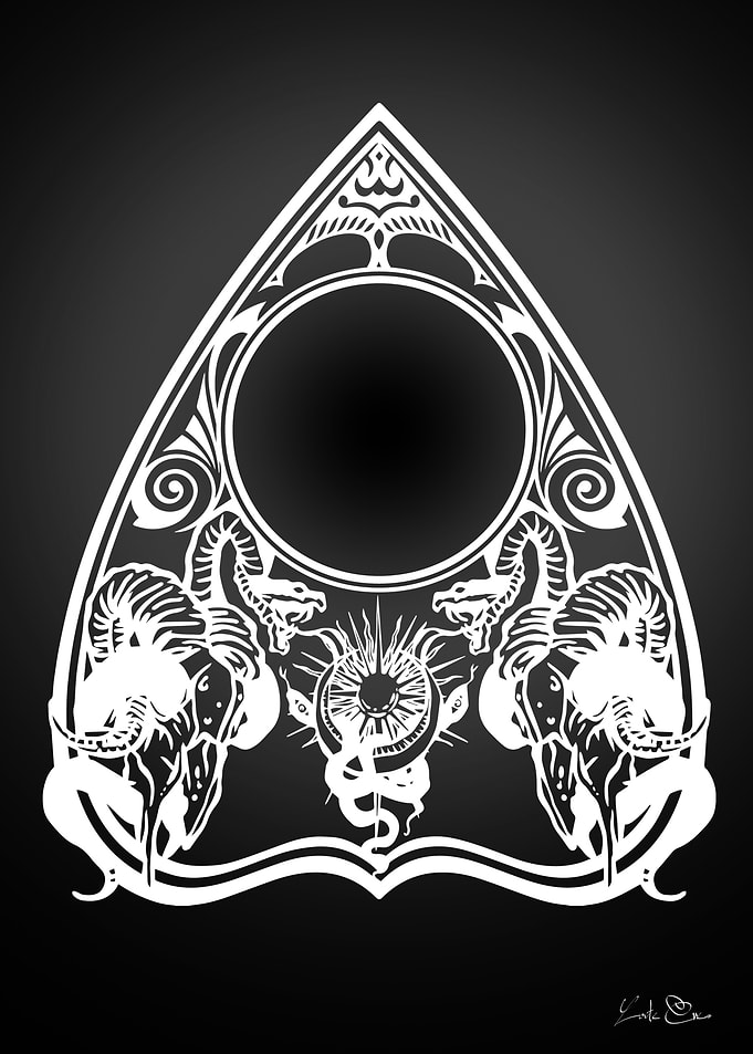 Board planchette Devil