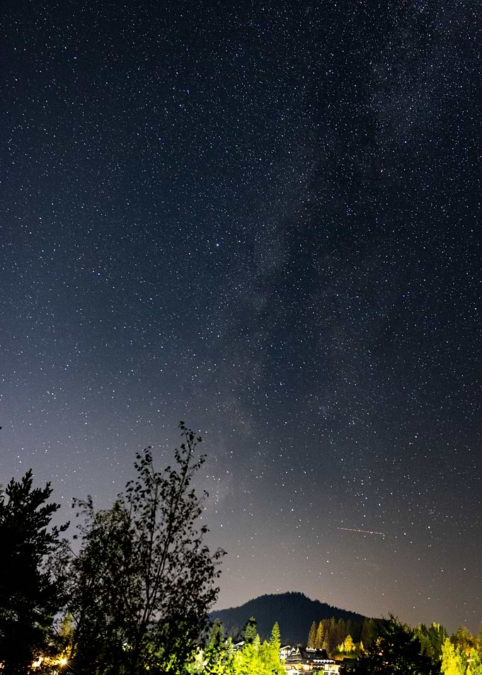 Milky Way above Austria