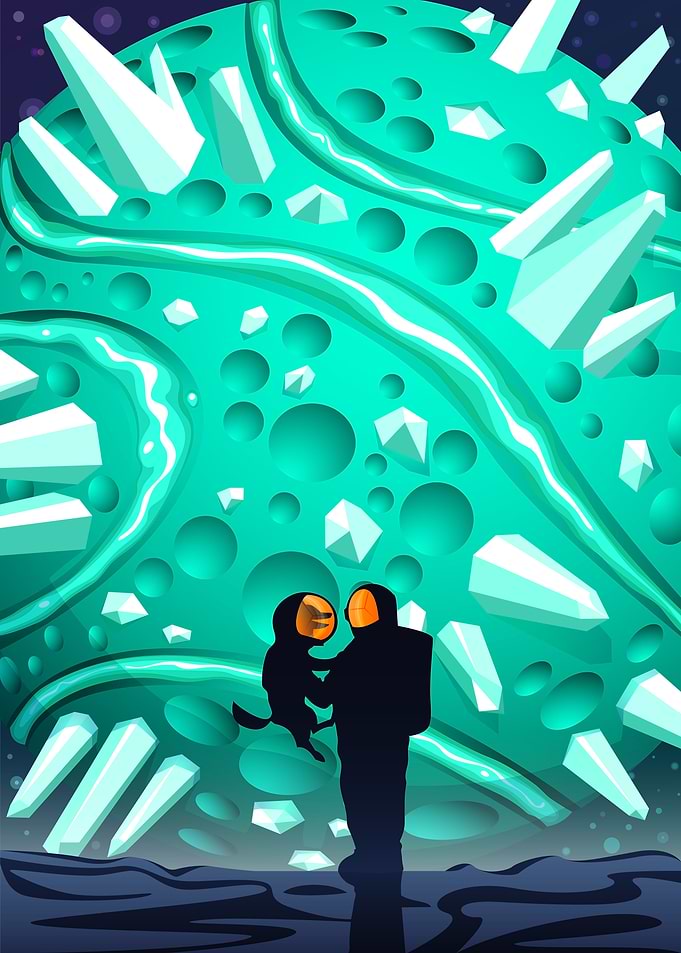 Turquoise Planet