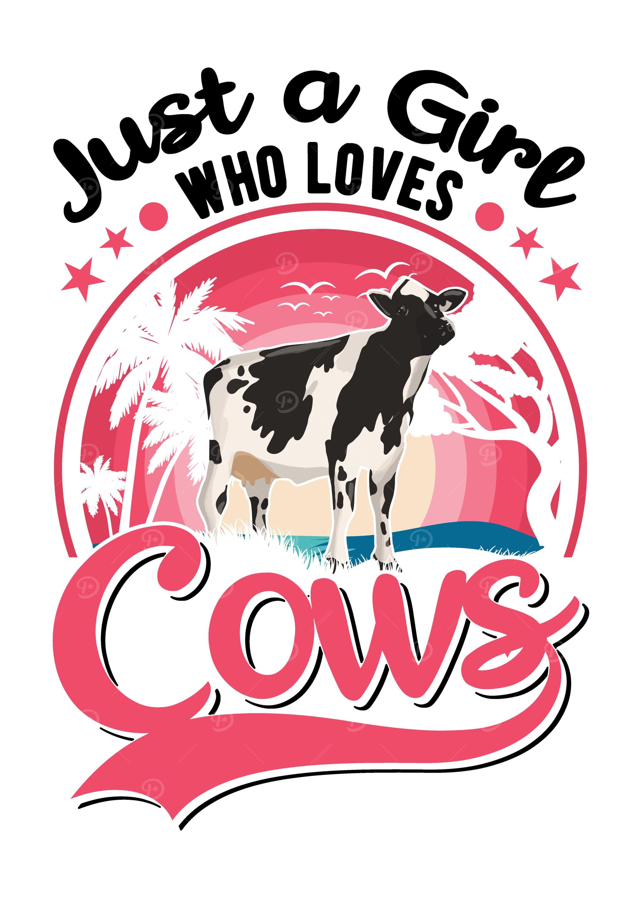 Cow Girl Cattle Cows Breed