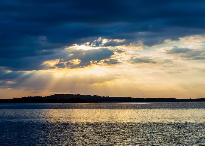 Sunset in Poole Harbour