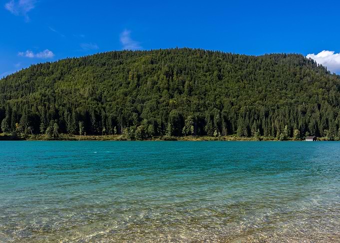Bavarian turquoise Lake