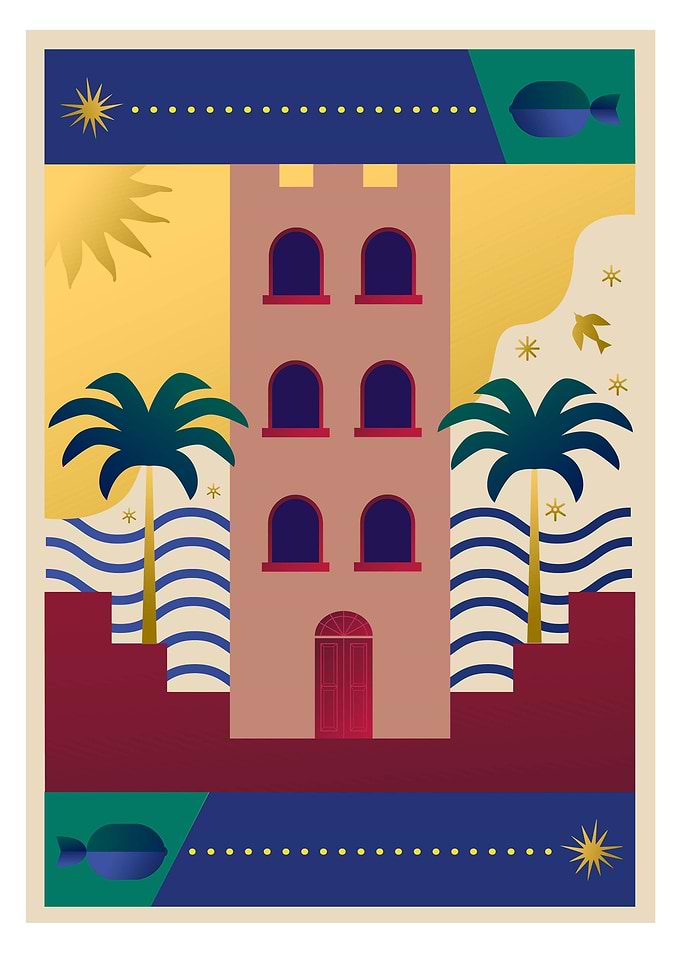 egypt poster set