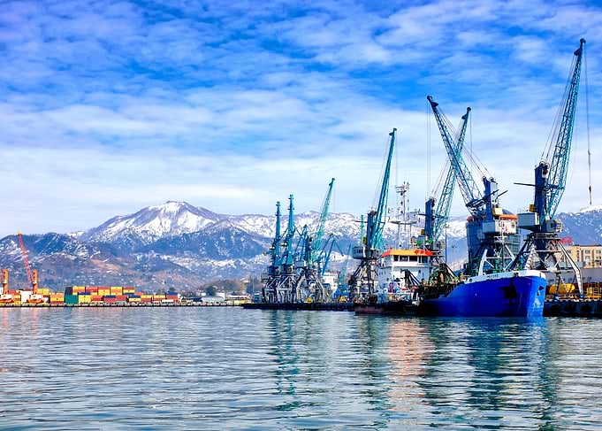 Batumi sea port