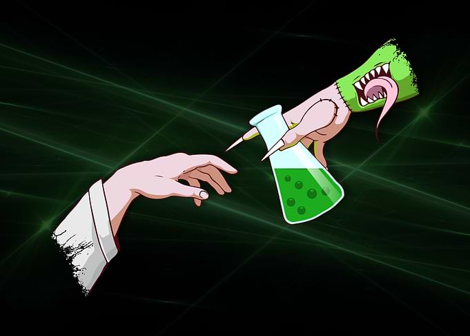 Biopunk Creation Of Adam