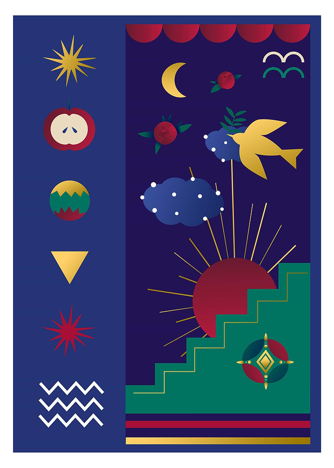 egypt poster set