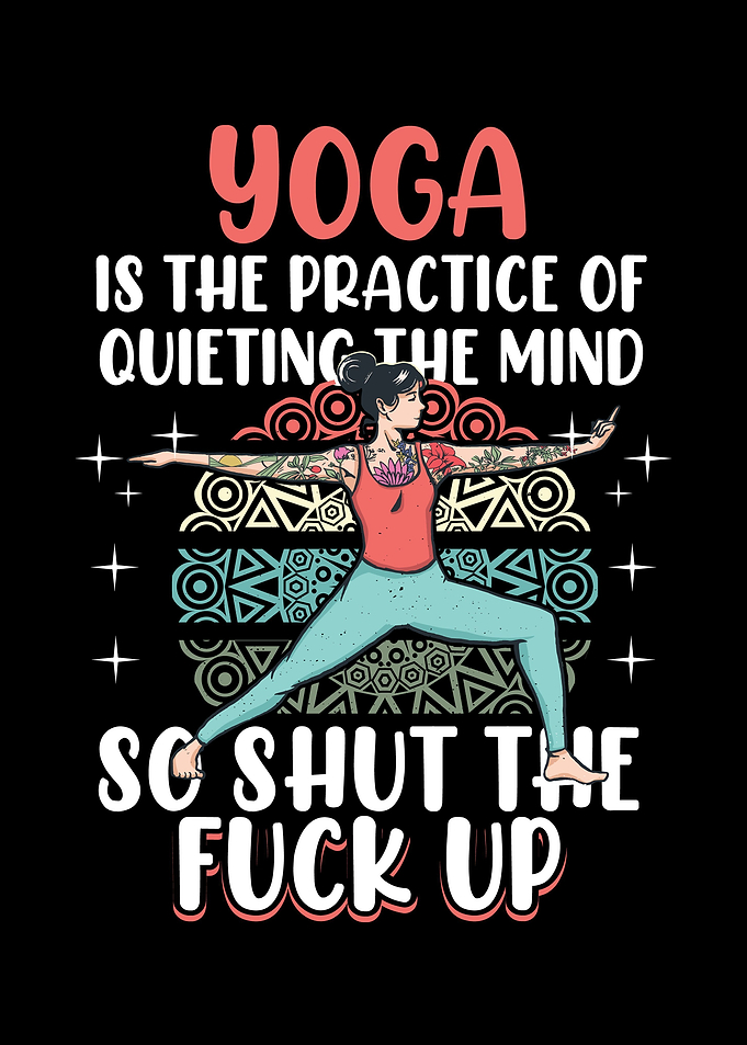 Yoga Funny Meditation