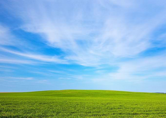 Sunny Sky Landscape