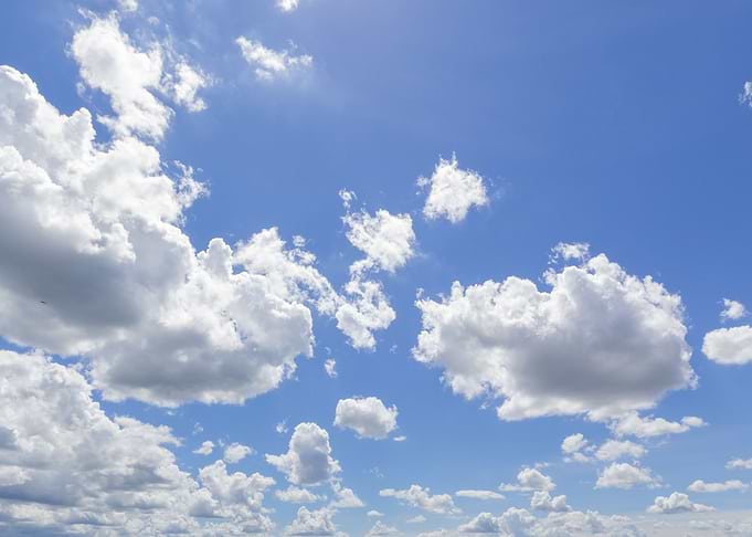 Sunny Sky Landscape