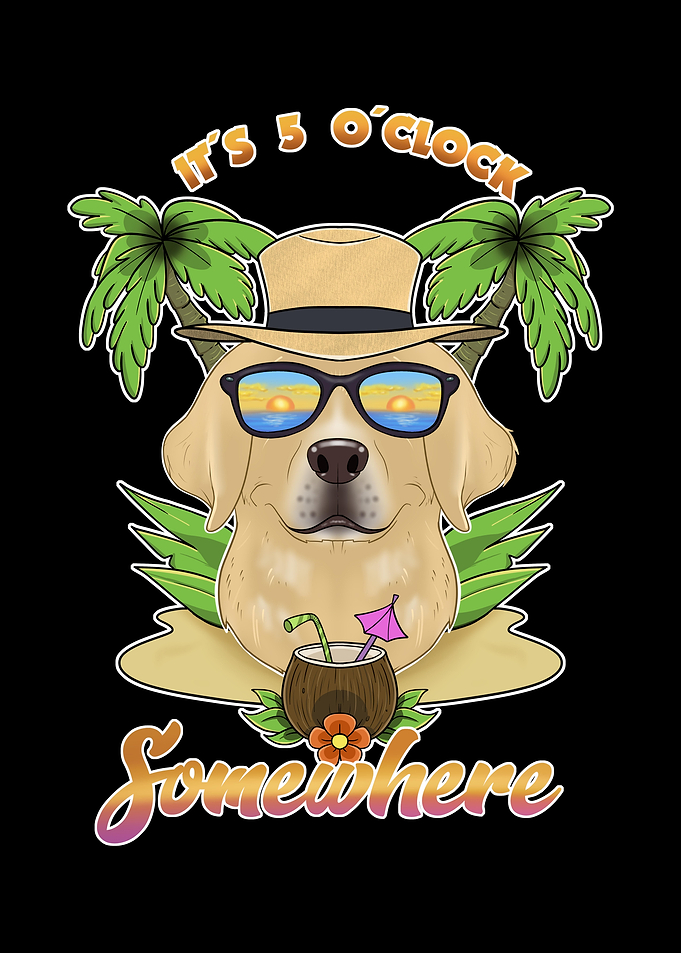 Labrador Drinking Beach