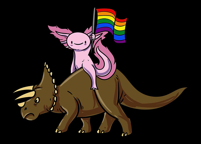 Triceratops Axolotl