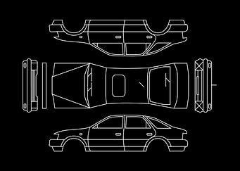 Car Body Cutout