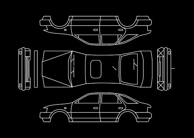 Car Body Cutout
