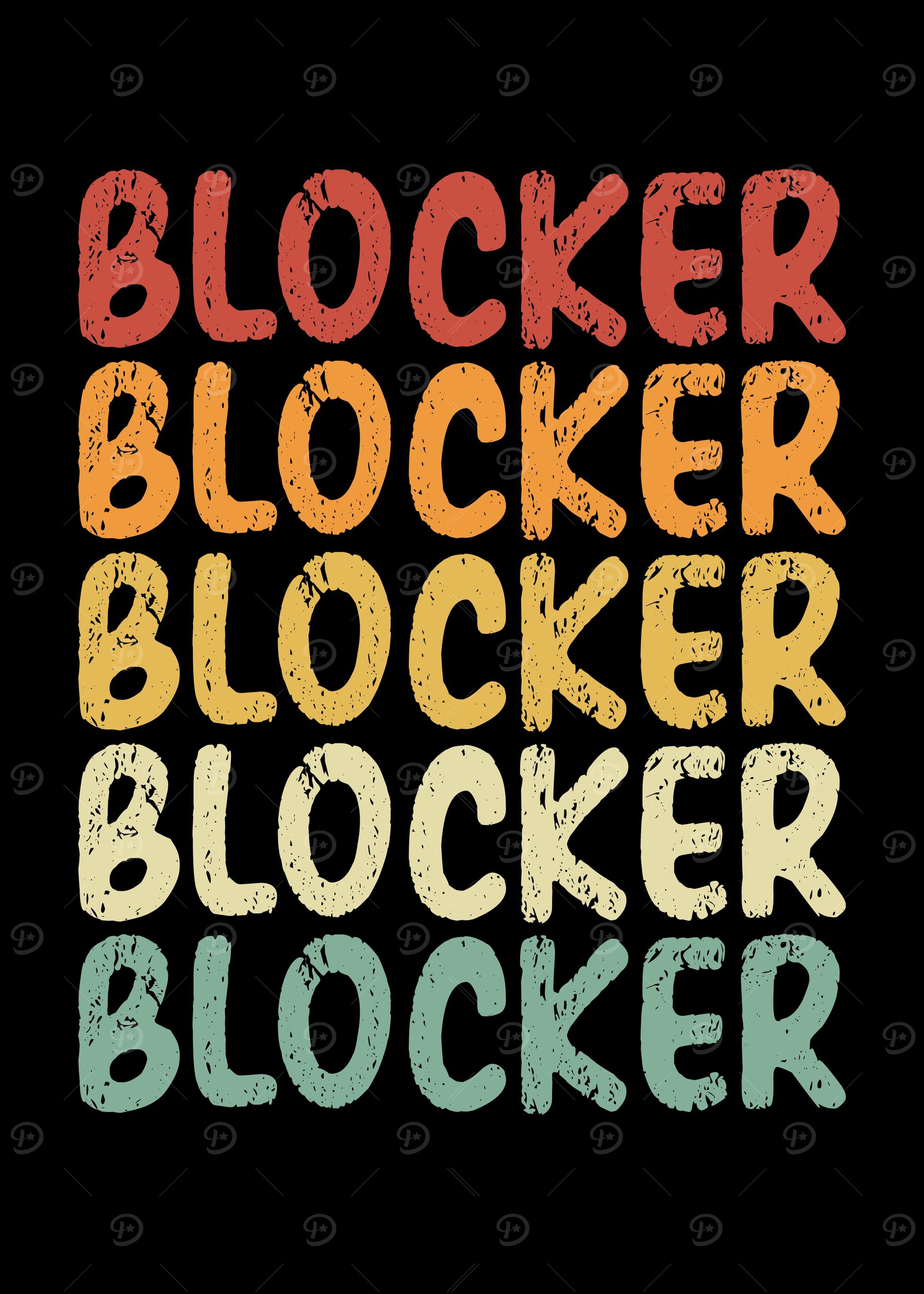 Volleyball blocker retro