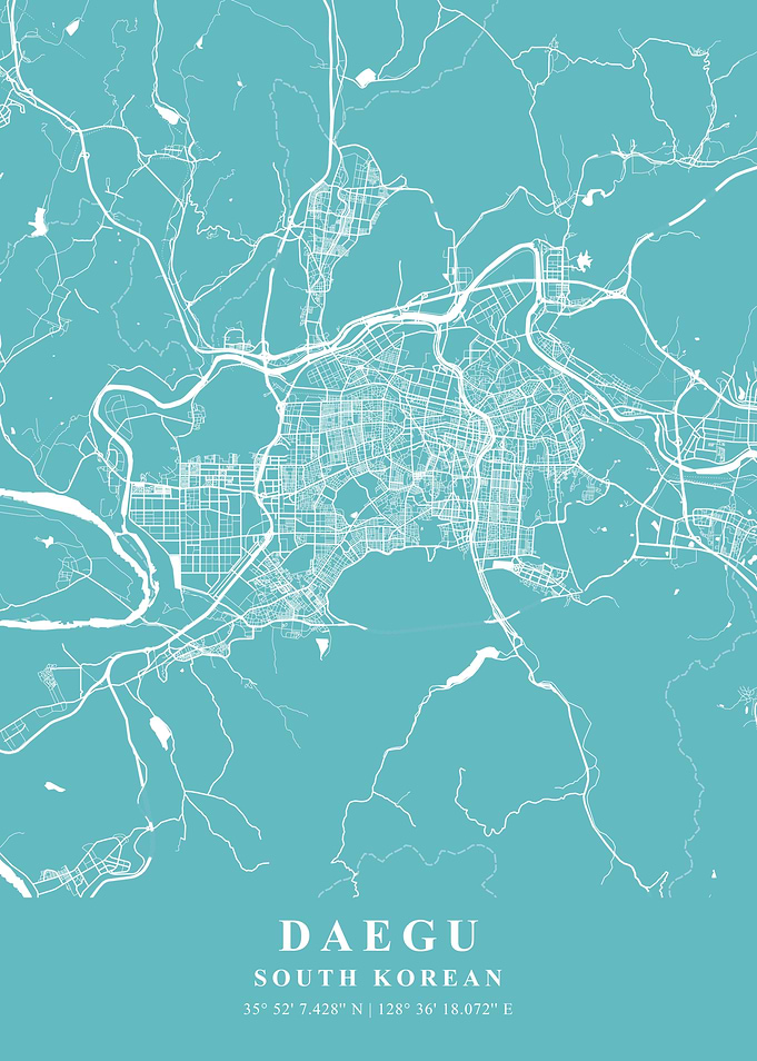 Daegu Beach Plane Map