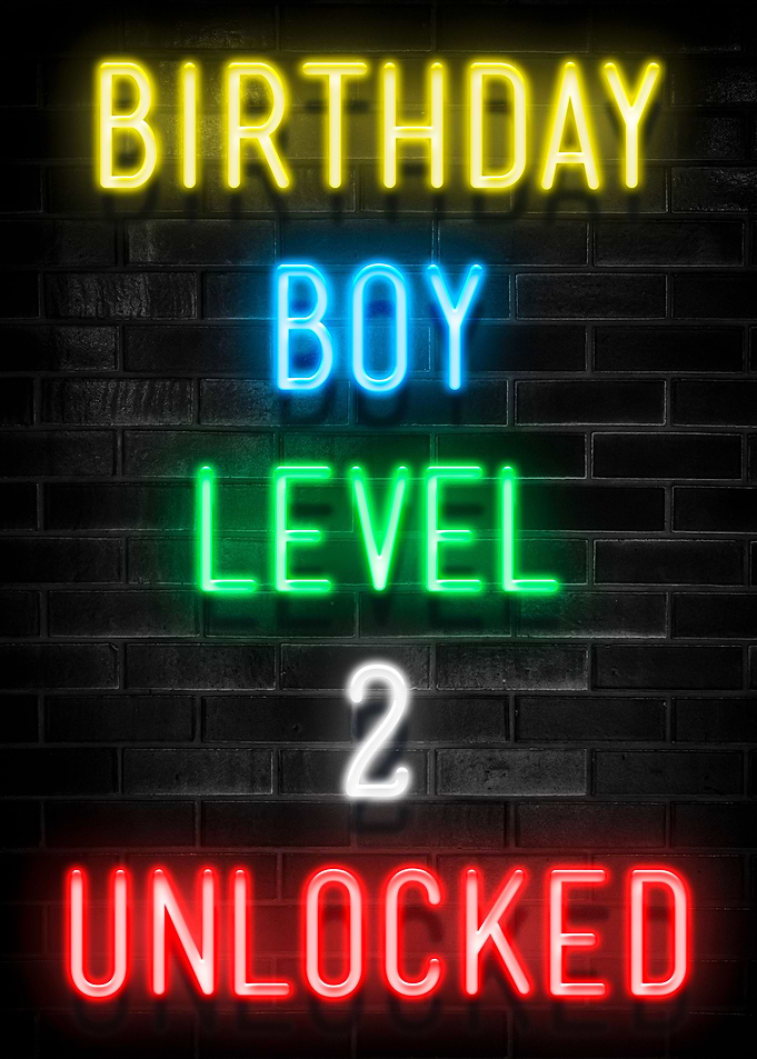 BIRTHDAY BOY LEVEL 2