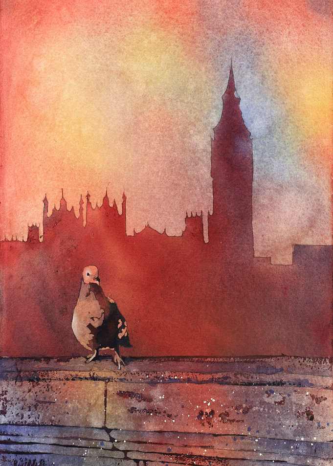 Big Ben London artwork
