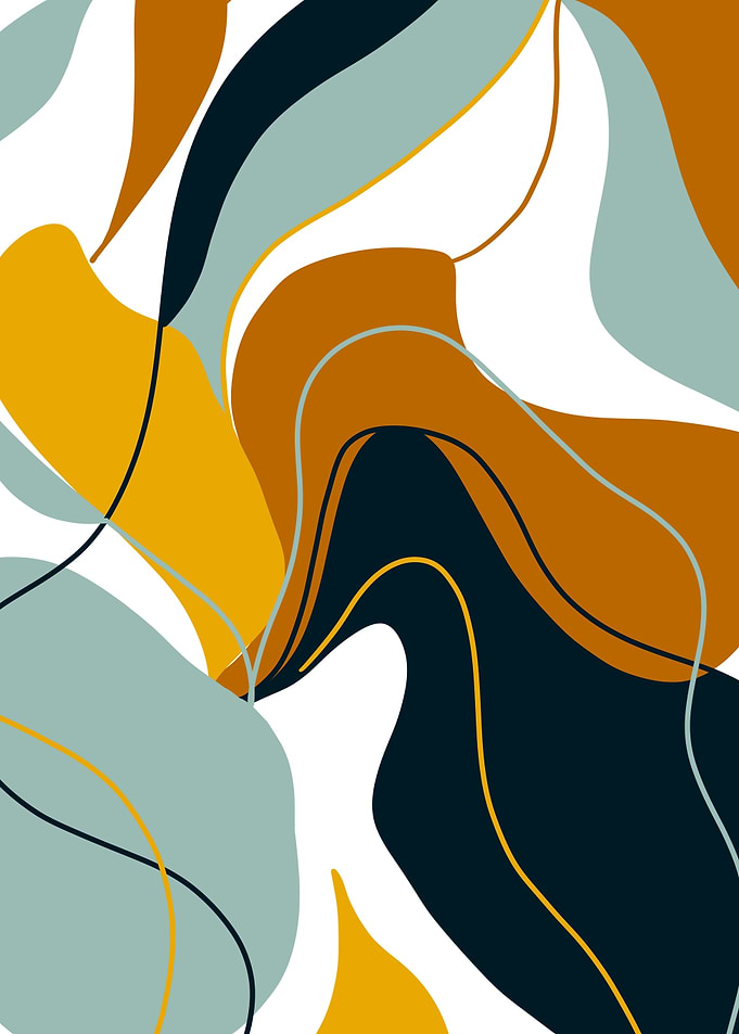 Retro Abstract Shapes 1