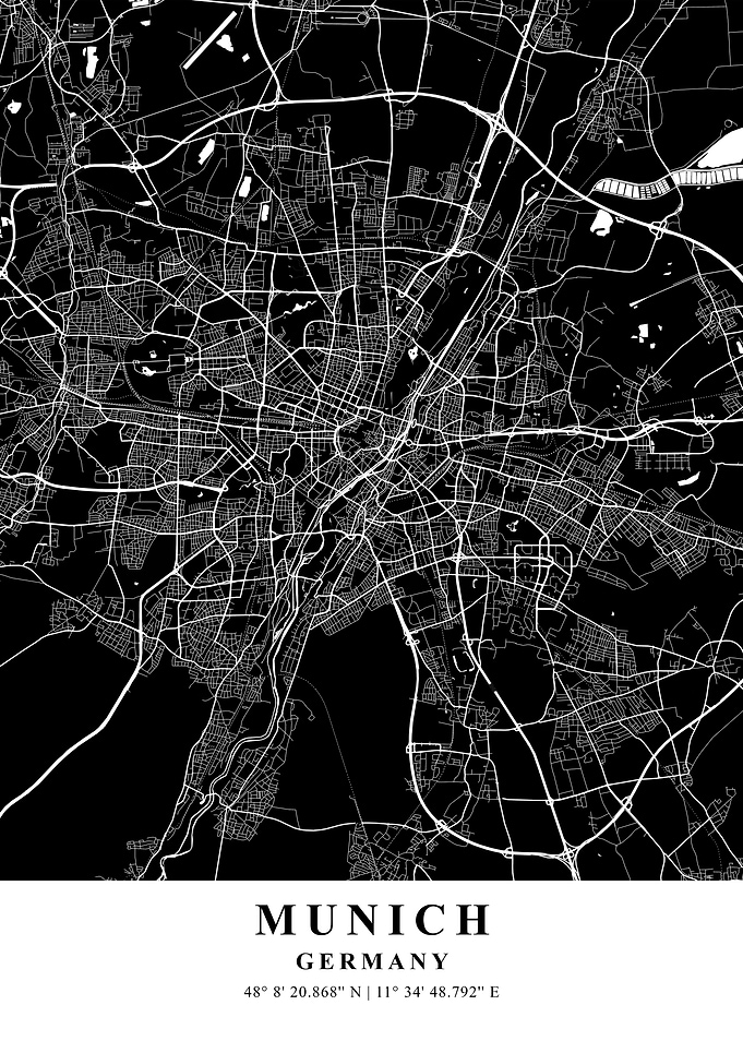 Munich Map Germany