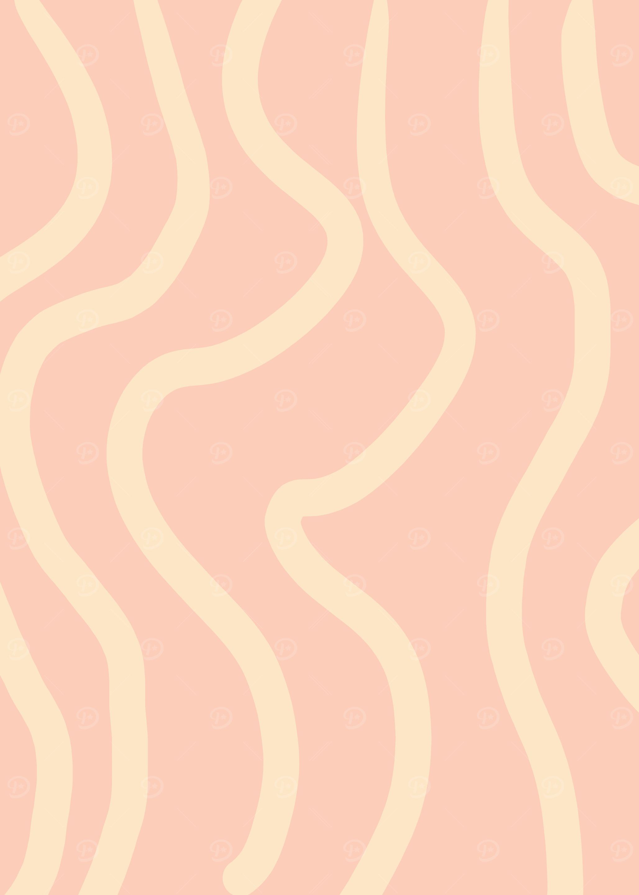 Cute Kawaii Abstract Lines