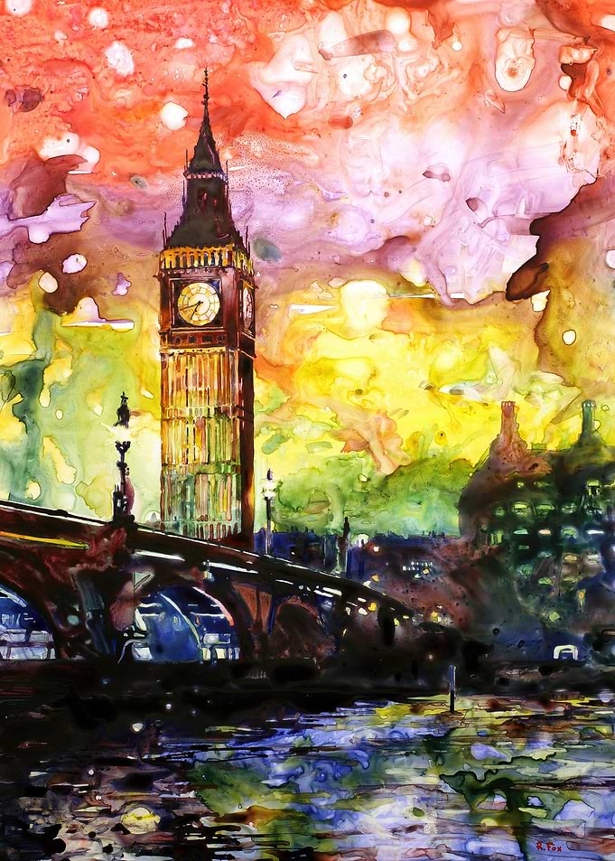 Big Ben Artwork London