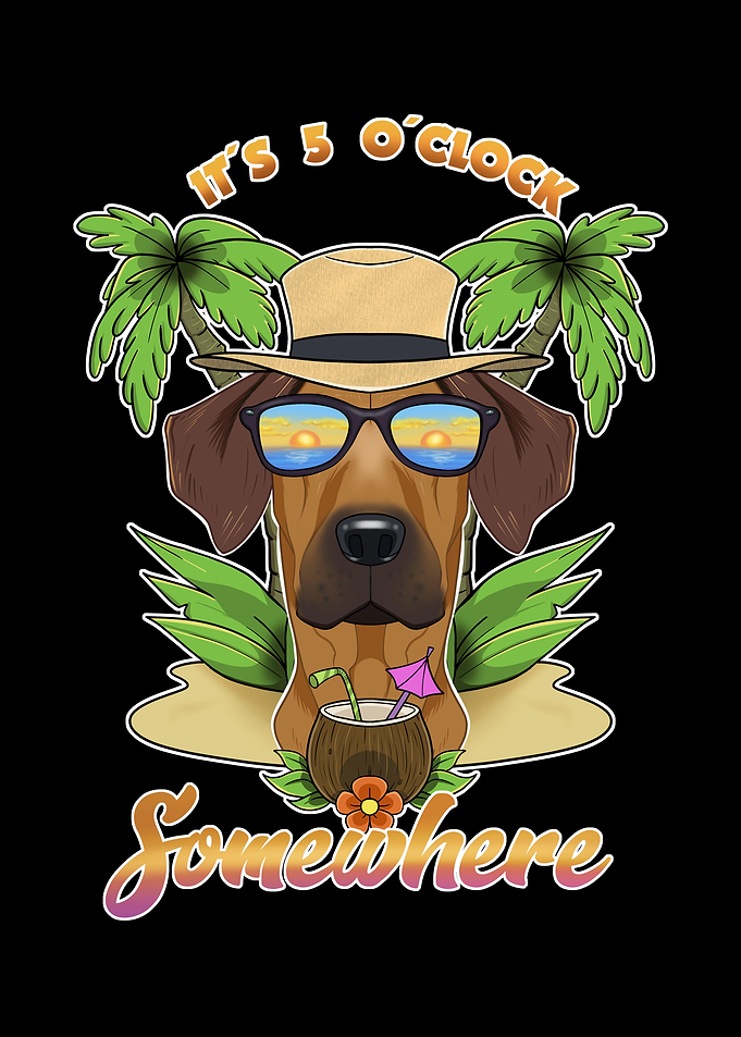 Rhodesian Ridgeback Beach