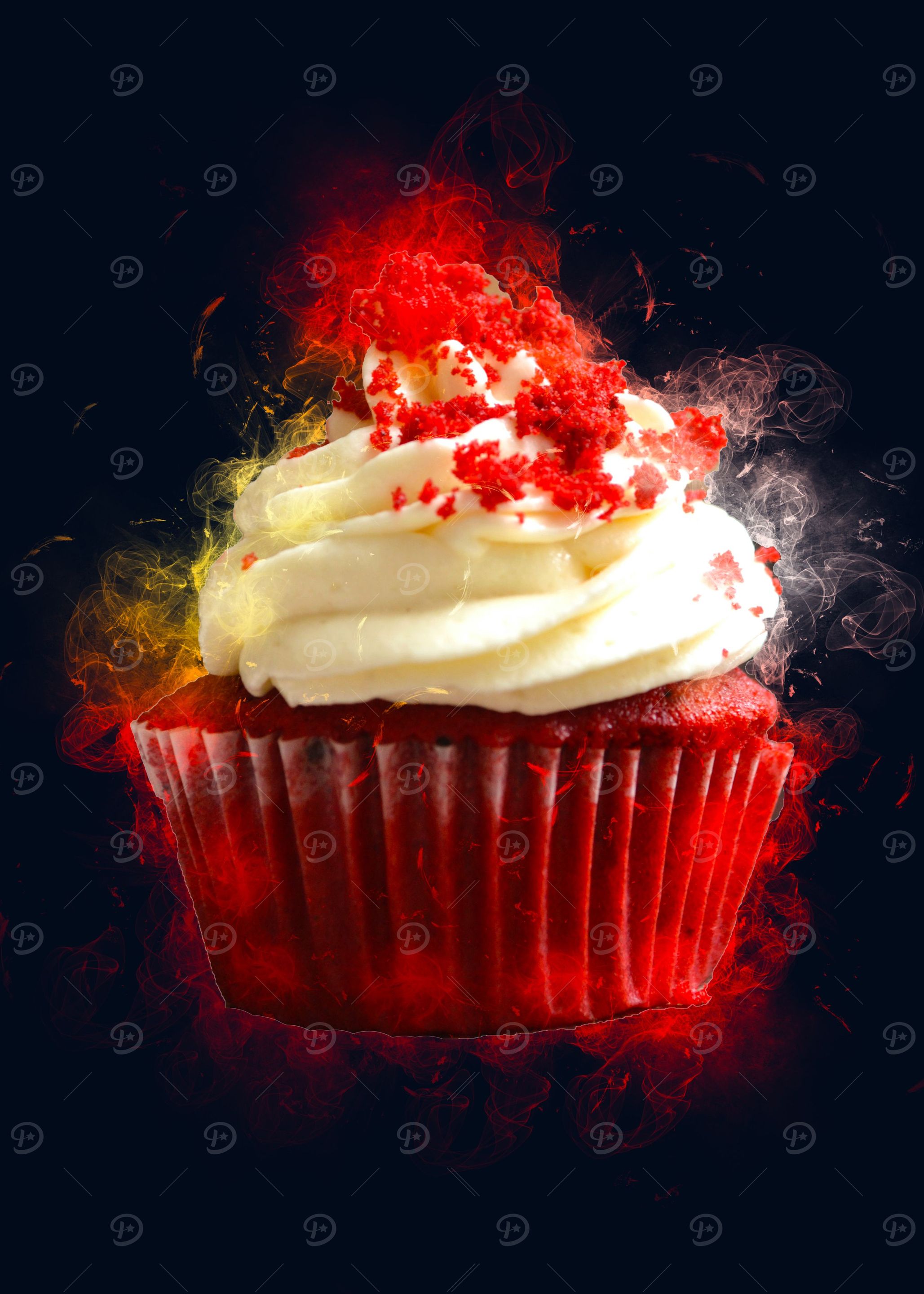 cup cake smoke