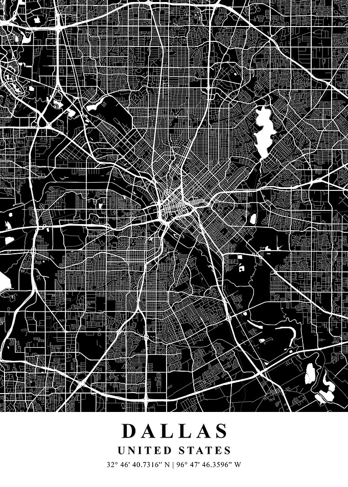 Dallas Map USA