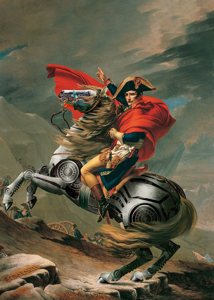 Napoleon Crossing the Alps