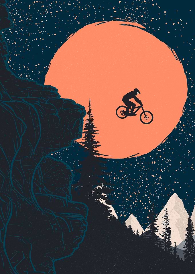 MTB and Fixie Punk Riders