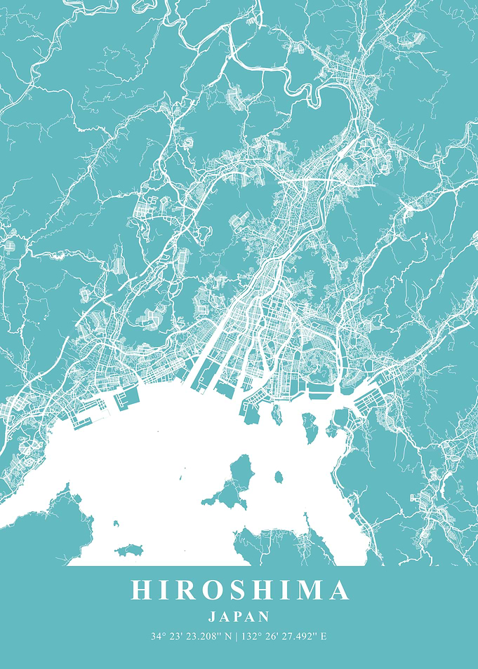 Hiroshima Beach Plane Map