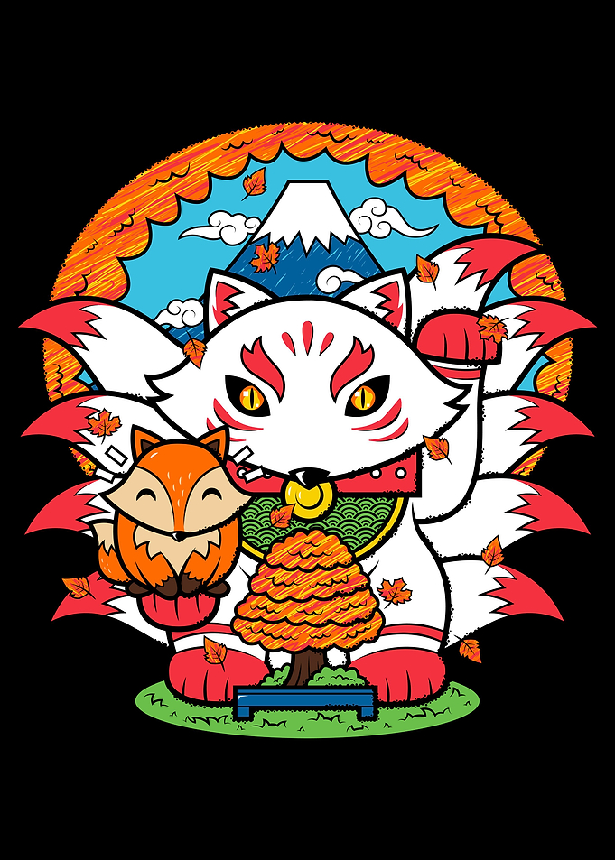 Fall Kitsune