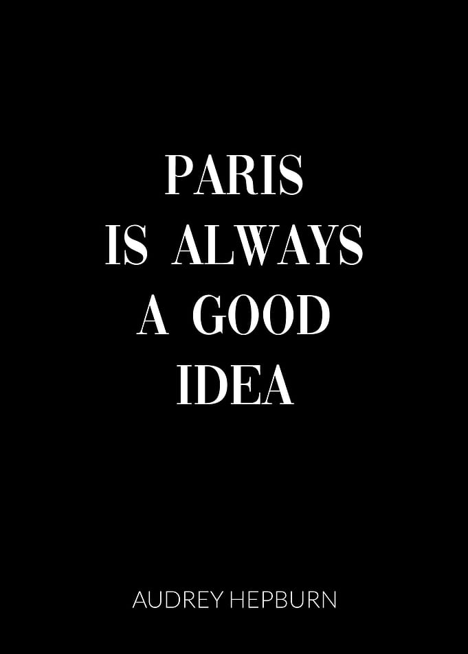 AudreyHepburn Paris France