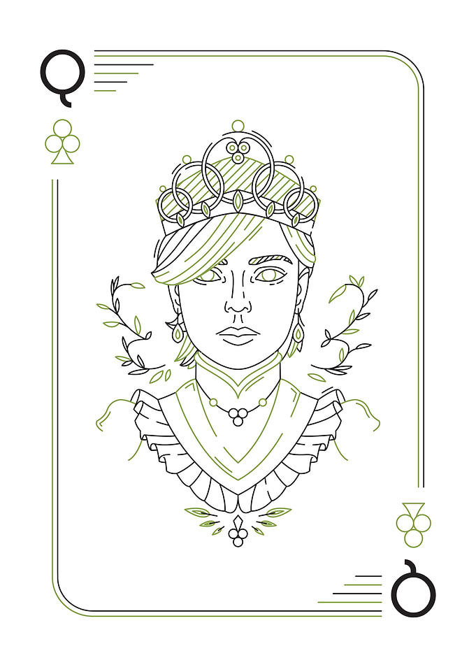 Queen of Clubs
