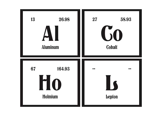 Alcohol Periodic Table