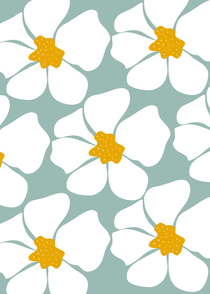 Abstract Flower Glam 1