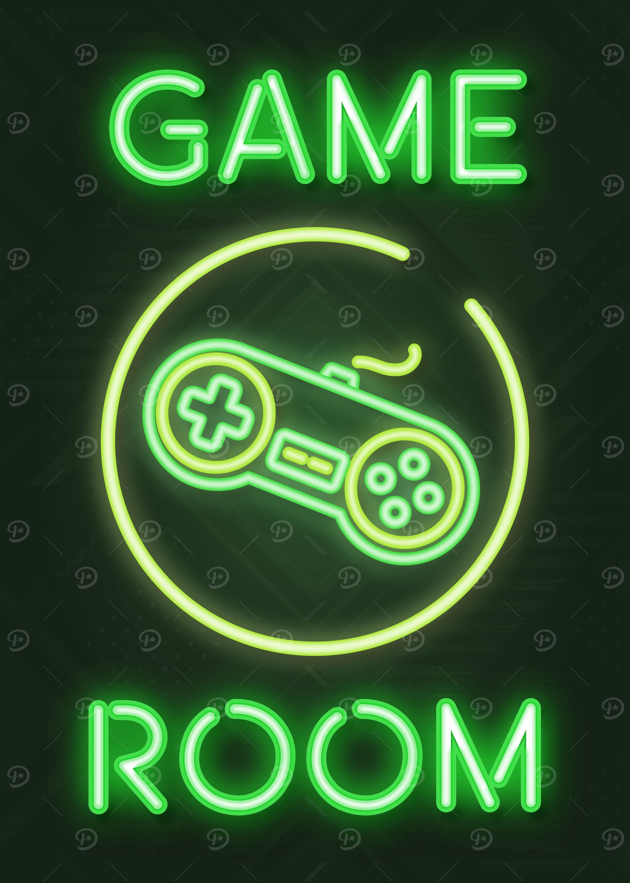 Video Game Room Neon Sign