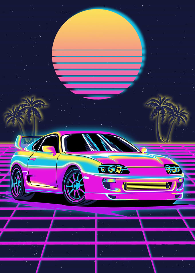 Supra Mk4 JDM car