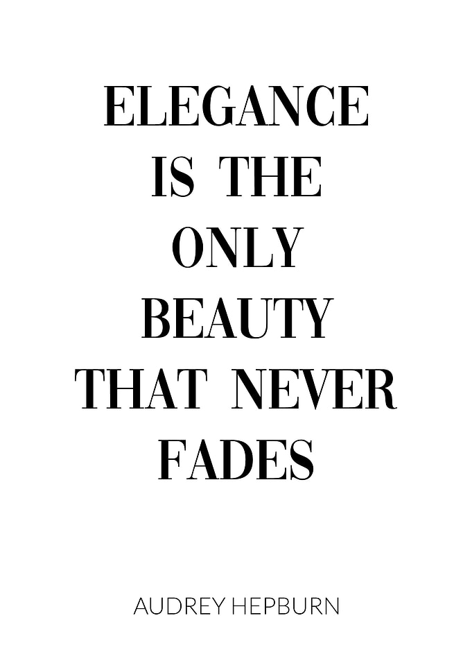 Audrey Hepburn Elegance
