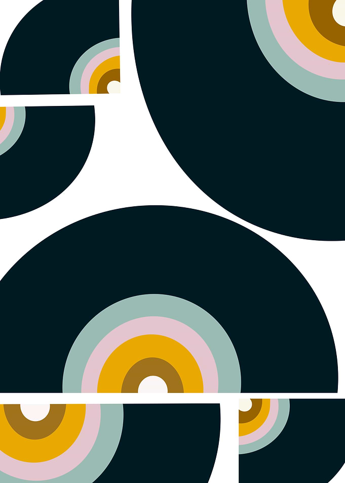 Retro Rainbow Vinyl 1