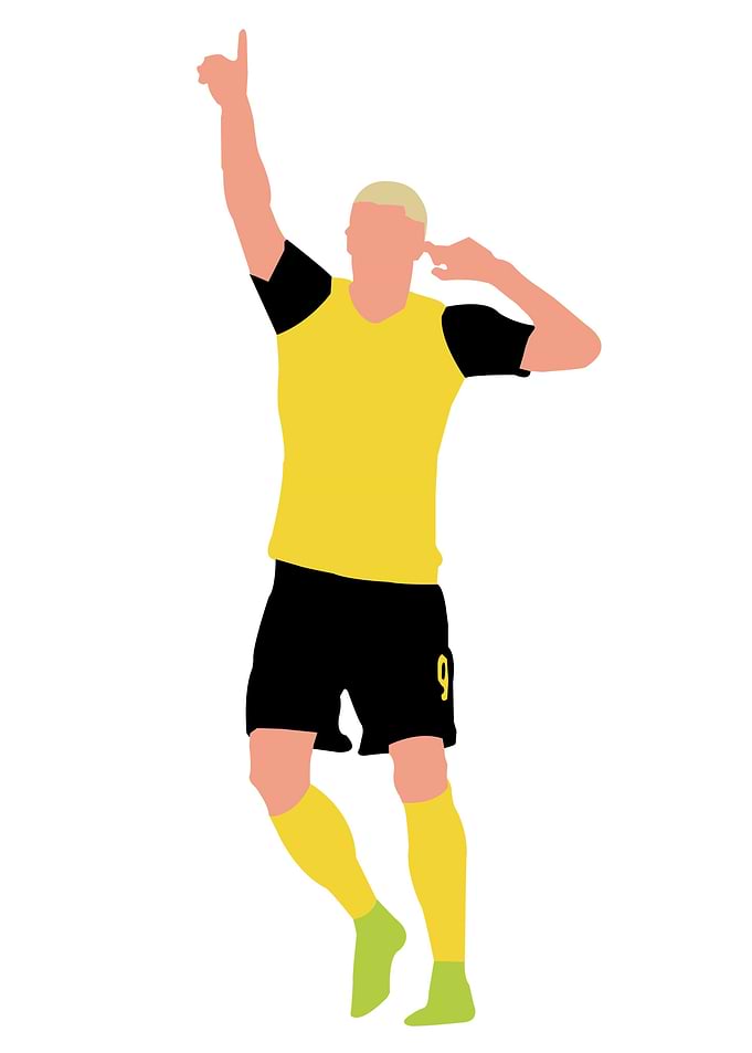 Erling Haaland Minimalist