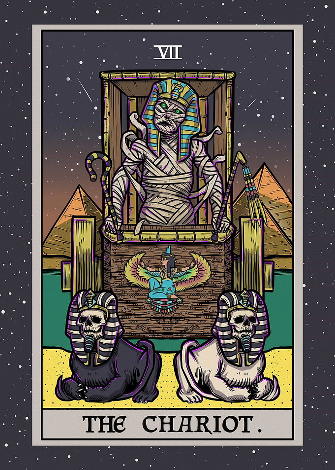 The Chariot Terror Tarot