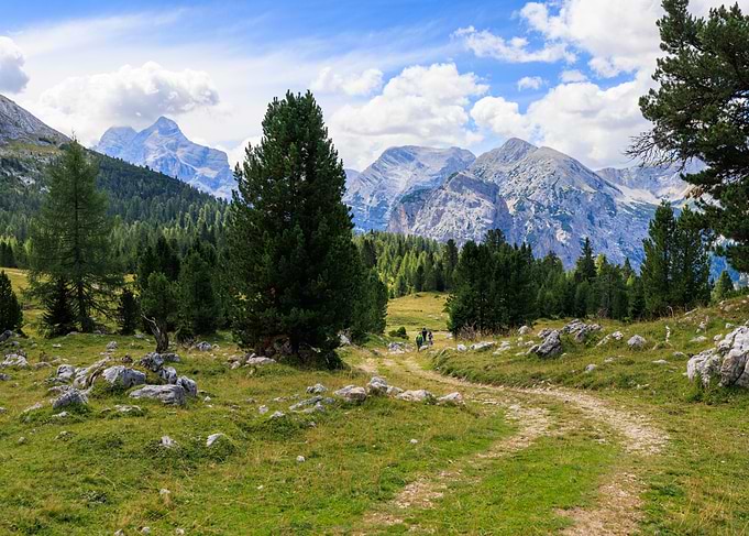 Forcella Lerosa Dolomites