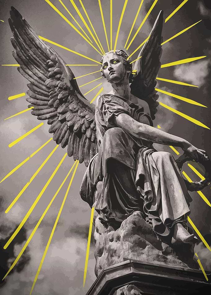 Retro angel