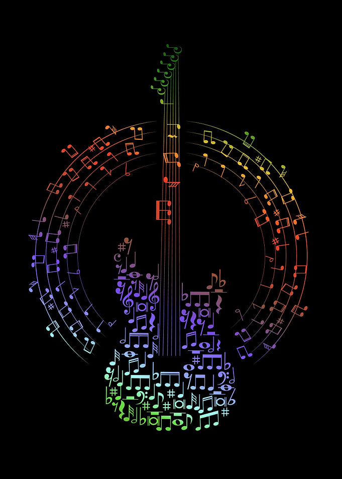 Electric Guitar Color Note