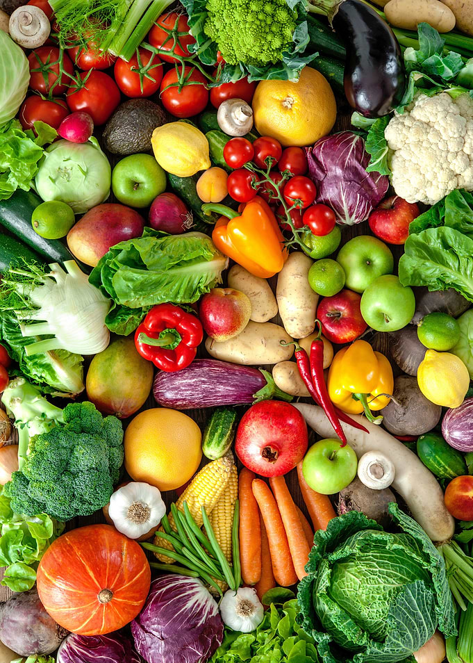 Kitchen Vegetables Fruits