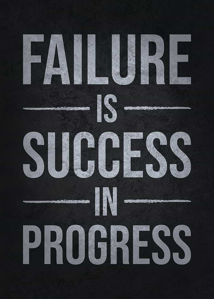 Failure Is Progress