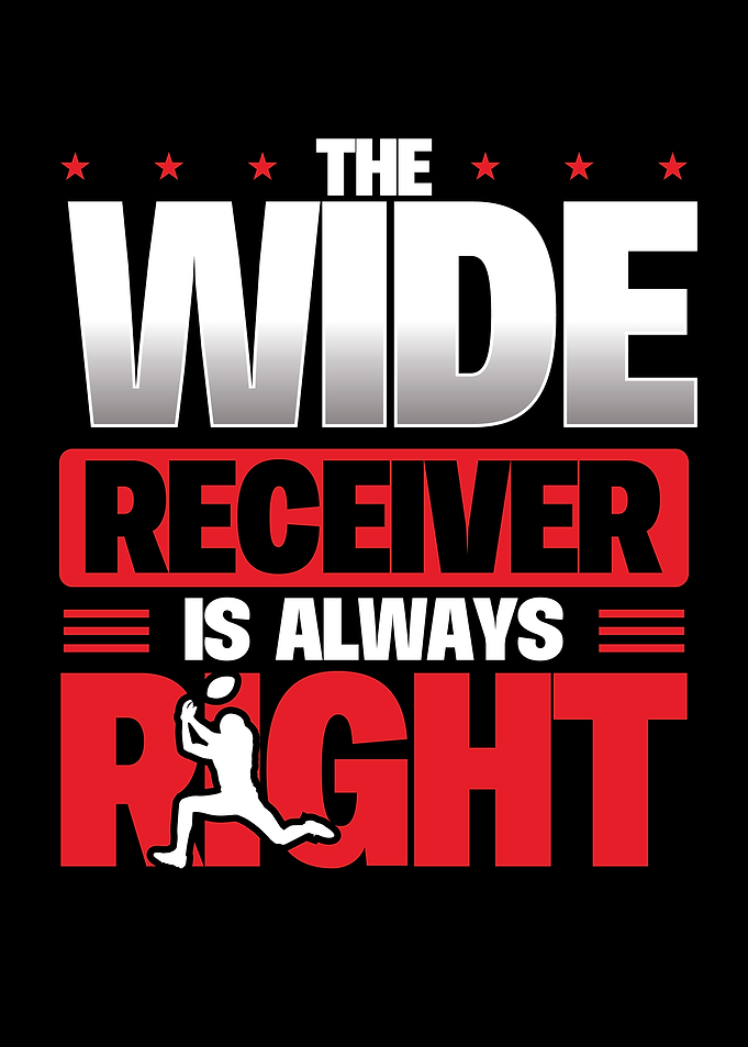 Wide reeiver is always rig